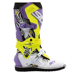 SIDI Crossair CE Boots Billy Bolt LE Purple/Yellow click to zoom image