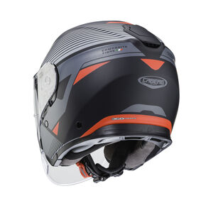 CABERG Flyon Rio Matt Black/Red/Anth/Silver click to zoom image