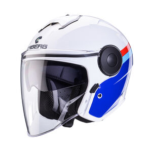 CABERG Soho Zephir White/Blue/Red Helmet S/O 