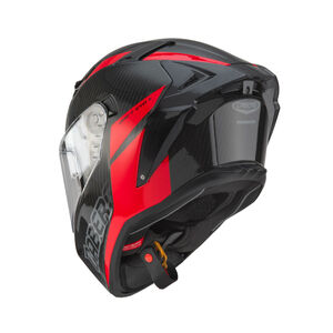 CABERG Drift Evo II Carbon Nova Red Helmet click to zoom image