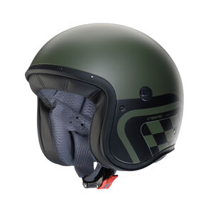 CABERG Freeride X Daytona Matt Military Green/Black/Silver Helmet 