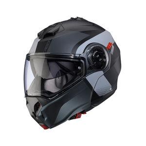 CABERG Duke Evo Indy Matt Black/Gun/Grey Helmet 