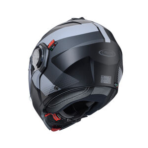 CABERG Duke Evo Indy Matt Black/Gun/Grey Helmet click to zoom image