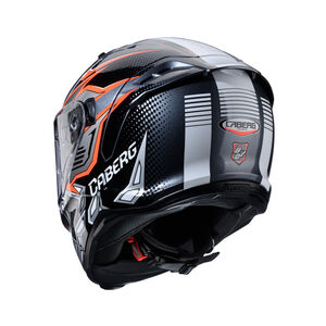 CABERG Avalon X Gurkha Black/Grey/Orange Fluo Helmet click to zoom image