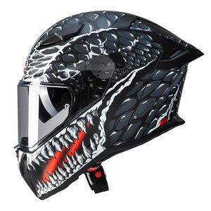 CABERG Drift Evo II Crok Matt Black/Anthracite/Red Full Face Motorcycle Helmet 