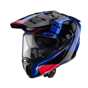 CABERG Tanami Scram Black/Red/Blue/Light Blue Helmet 