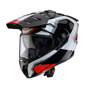 CABERG Tanami Scram Black/Red/White Helmet 