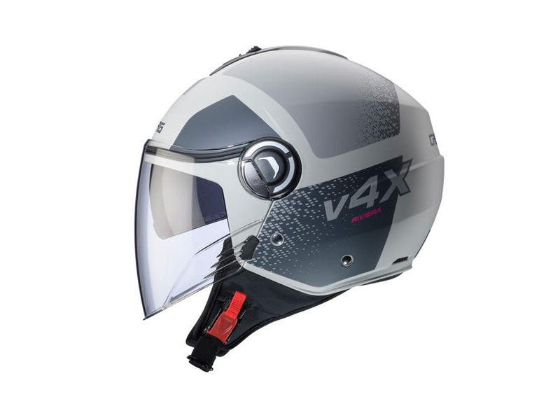 CABERG Riviera V4X Alpha Matt Sand/Anthracite/Grey Helmet click to zoom image