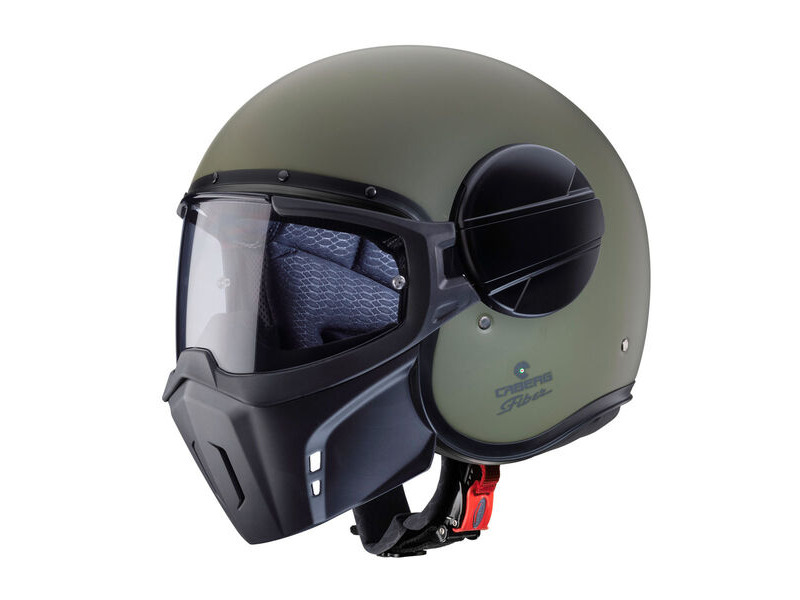 CABERG Jet Ghost X Military Green Helmet click to zoom image