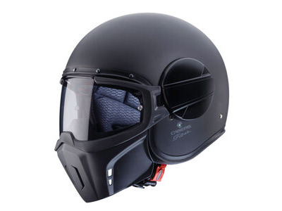 CABERG Jet Ghost X Matt Black Helmet