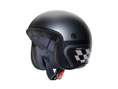 CABERG Freeride X Daytona Matt Gun/Black/White Helmet