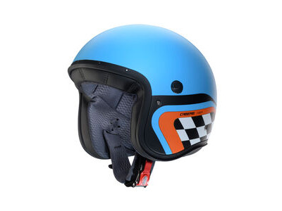 CABERG Freeride X Daytona Matt Blue/Black/Orange Helmet