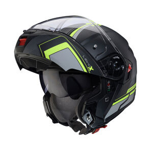 CABERG Levo X Elite Matt Black/Grey/Fluo Yellow Helmet Special Order click to zoom image