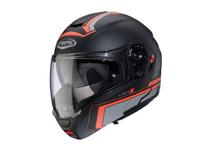 CABERG Levo X Elite Matt Black/Grey/Fluo Red Helmet Special Order