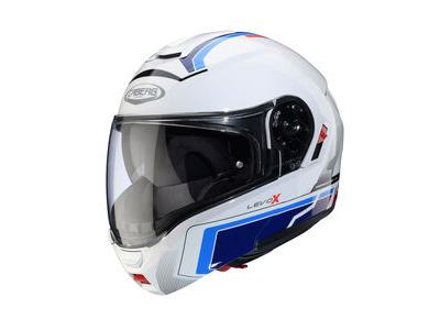 CABERG Levo X Elite White/Red/Blue/Light Blue Helmet Special Order
