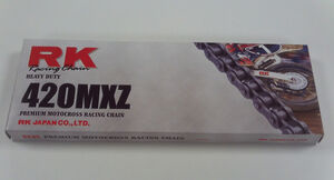 RK CHAINS 420MXZ X 124 CHAIN 