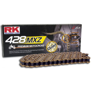 RK CHAINS GB428MXZ1-144L Gold Chain 