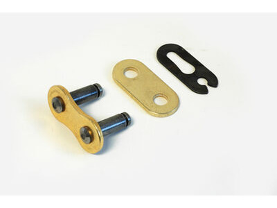 RK CHAINS GB520MXZ4-CL Gold Pro MX Con Clip Link