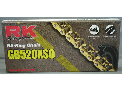 RK CHAINS GB520XSO/Z1 X 116 CHAIN GOLD [RX]