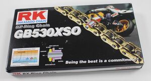 RK CHAINS GB530XSO/Z1 X 118 CHAIN GOLD [RX] 