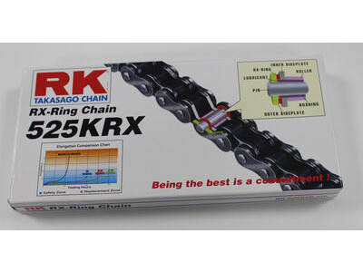 RK CHAINS 525KRX X 118 CHAIN