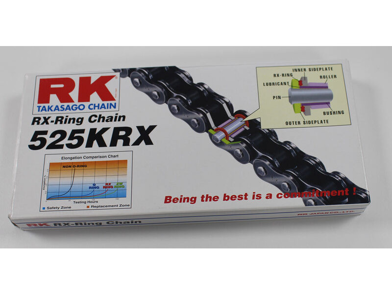 RK CHAINS 525KRX X 118 CHAIN click to zoom image