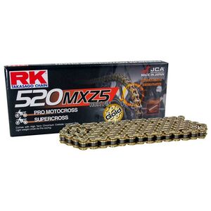 RK CHAINS GB520MXZ5 X 116 CHAIN GOLD 