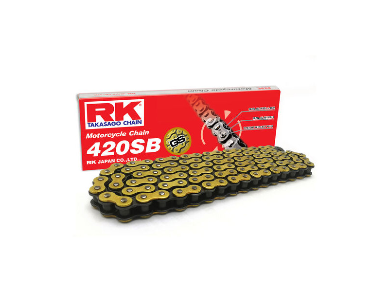 RK CHAINS GS420SB-112 Gold Chain click to zoom image