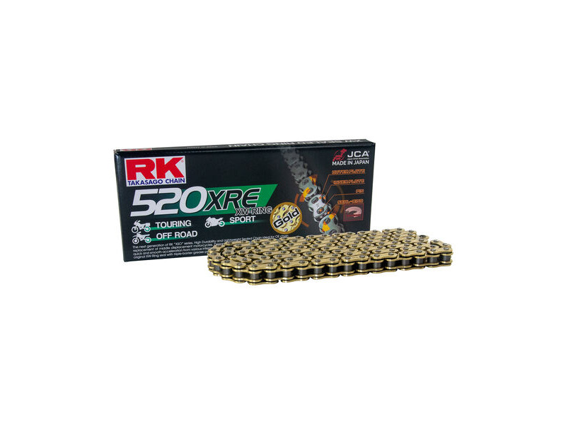 RK CHAINS GB520XRE Per Link (100FT=1920) Gold XW-Ring Chain click to zoom image
