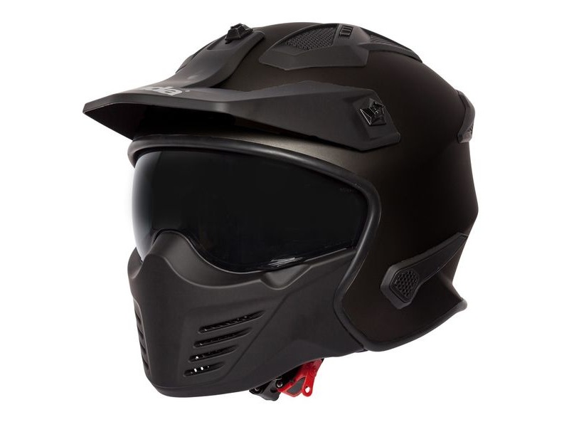 SPADA Helmet Storm Matt Black click to zoom image