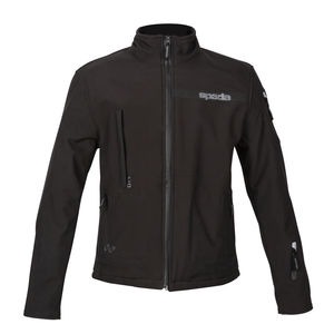 SPADA Textile Jacket Commute CE WP Black 