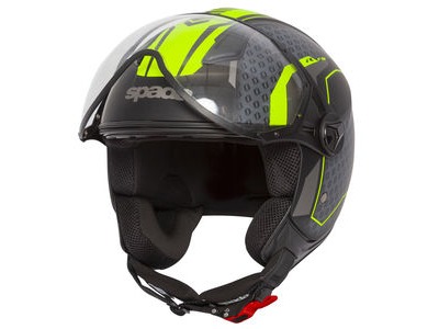 SPADA Helmet Hellion Arrow Matt Blk/Flo