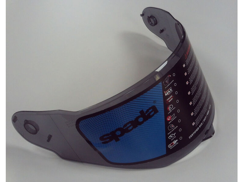 SPADA Raiden Visor Dark Smoke click to zoom image