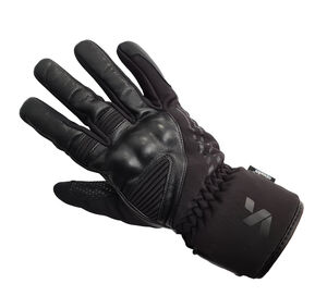 SPADA Leather Gloves Oslo Ladies WP CE Black 