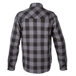 SPADA Maine Jacket Black And Grey Check Shirt click to zoom image