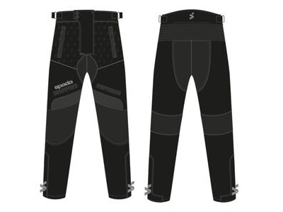 SPADA Modena Evo CE Trousers Black Short Leg