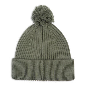 SPADA Bobble Beanie Olive click to zoom image