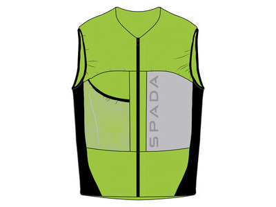 SPADA Spark Hi-Vis Vest Yellow