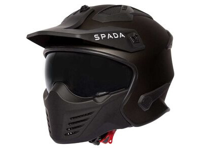 SPADA Storm 06 Matt Black Helmet