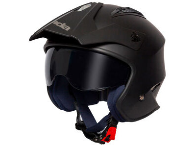 SPADA Rock 06 Matt Black Helmet