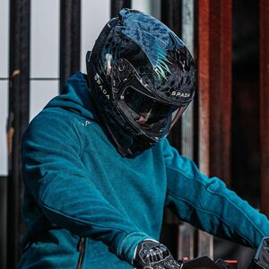 SPADA SP18 Chameleon Dark Helmet click to zoom image