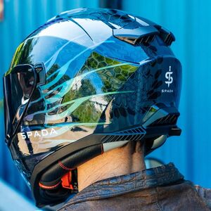 SPADA SP18 Chameleon Dark Helmet click to zoom image