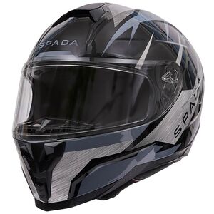 SPADA Raiden 2 Thunder Black/Grey Helmet 