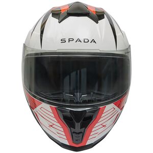 SPADA Raiden 2 Thunder Black/White/Red Helmet click to zoom image