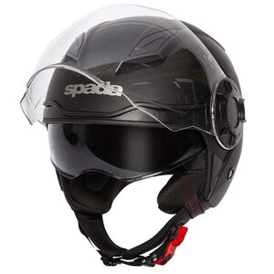 SPADA Lycan 06 Matt Black Helmet 