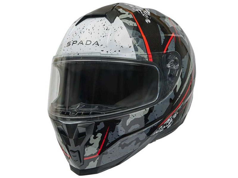 SPADA Raiden 2 Meisai Red Helmet click to zoom image