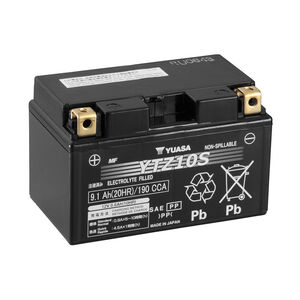 YUASA YTZ10S-12V High Performance MF VRLA - Factory Activated Sealed 