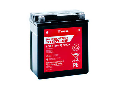 YUASA STR7L-BS (CP) 12V MF VRLA Scooter Battery