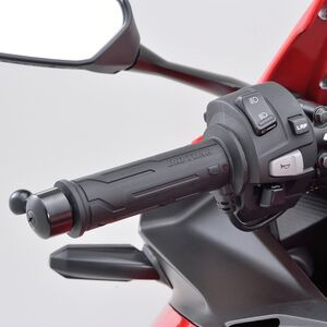 DATATOOL Intelligent Motorcycle Heated Grips (7/8) 22.2mm With 4 Level Heat Control & Battery Protection click to zoom image