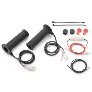 DATATOOL Intelligent Motorcycle Heated Grips (7/8) 22.2mm With 4 Level Heat Control & Battery Protection click to zoom image